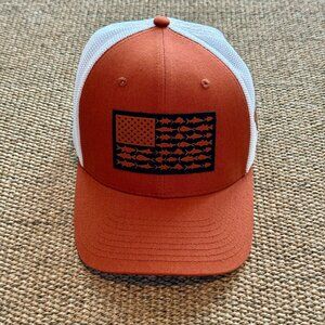 Columbia Texas Longhorns PFG Mesh Fish Flag Hat